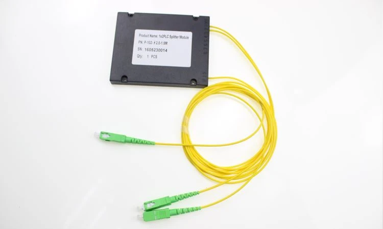 Pemisah Gentian Optik PLC 1X2