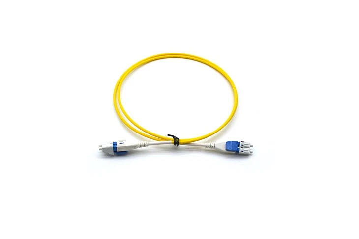 Kabel Tampal Gentian Dupleks Dupleks LC ke LC Uniboot Singlemode