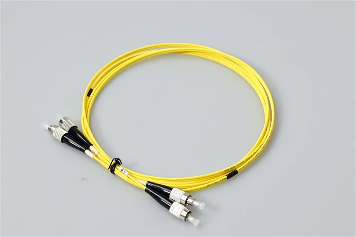 FC UPC Mod Tunggal 9/125 Simplex Patch Kabel Jaket PVC Kuning 2.0mm