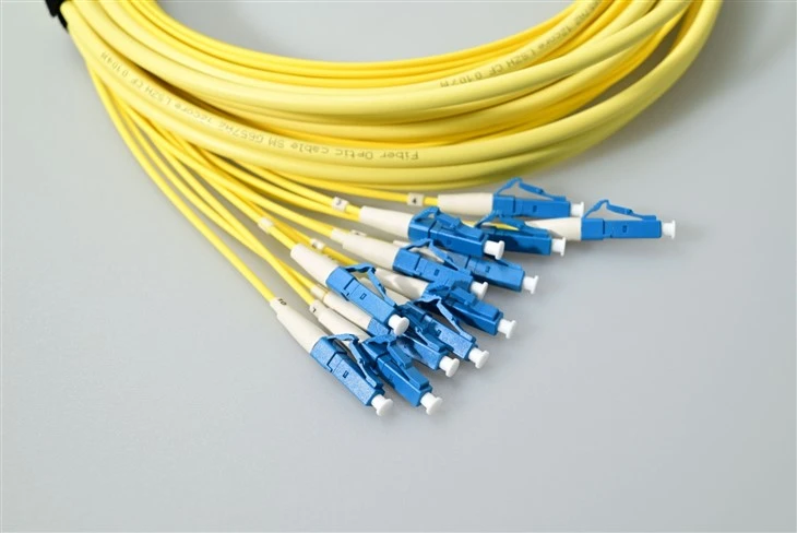 Fiber Optic Pigtail LC UPC 12 Core suppliers